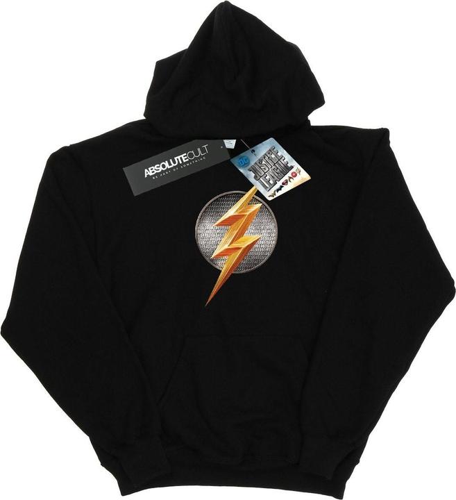 Produktbild Justice League Movie Flash Emblem Kapuzenpullover Mädchen (140, 146)
