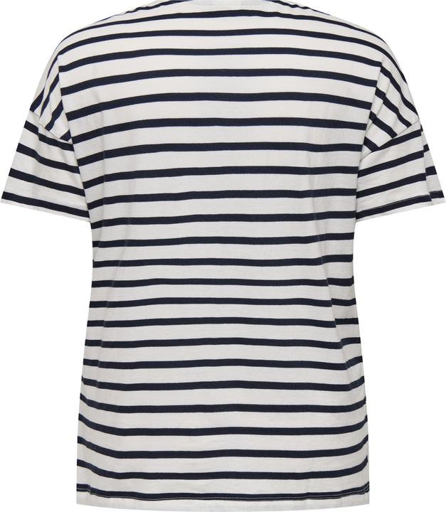 Image du produit Only Coupe normale Col rond Curve Top T-shirt (L)