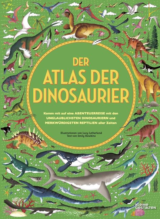 Immagine prodotto L'atlante dei dinosauri (Tedesco, Lucy Letherland, Emily Hawkins, 2018)