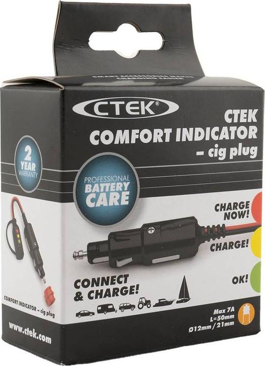 Actual product image Ctek Comfort Indicator Cig Plug