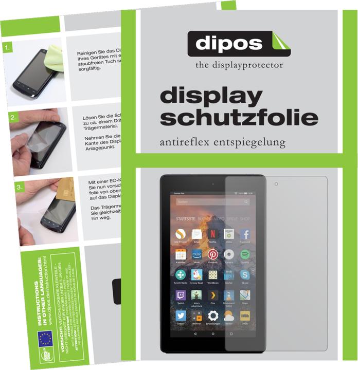 Image du produit Dipos Film de Protection d’écran Anti-reflet (2 pièce(s), Amazon Fire 7 (2017))