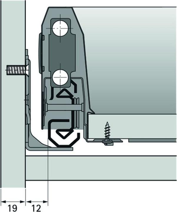 Produktbild Hettich Actro Silent System