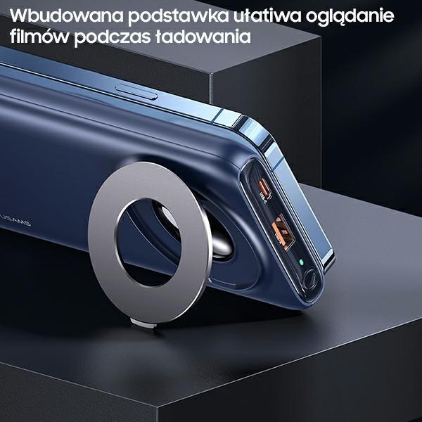 Actual product image Usams Wireless Powerbank 10'000mAh (10000 mAh, 20 W, 20 Wh)