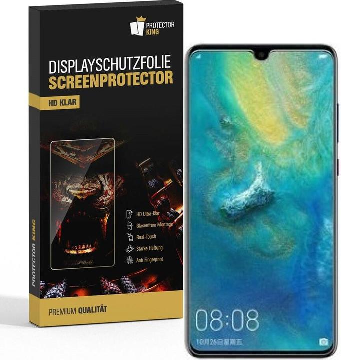 Actual product image Protectorking 4x Premium screen protector 3D CLEAR (4 Piece, Mate 20 X)