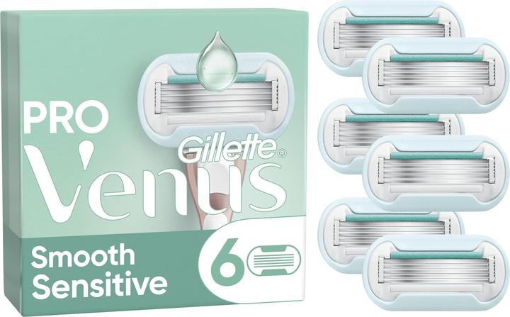 Image du produit Venus Optic Venus - Venus Pro Smooth Sensitive Razor Blades - Green/White