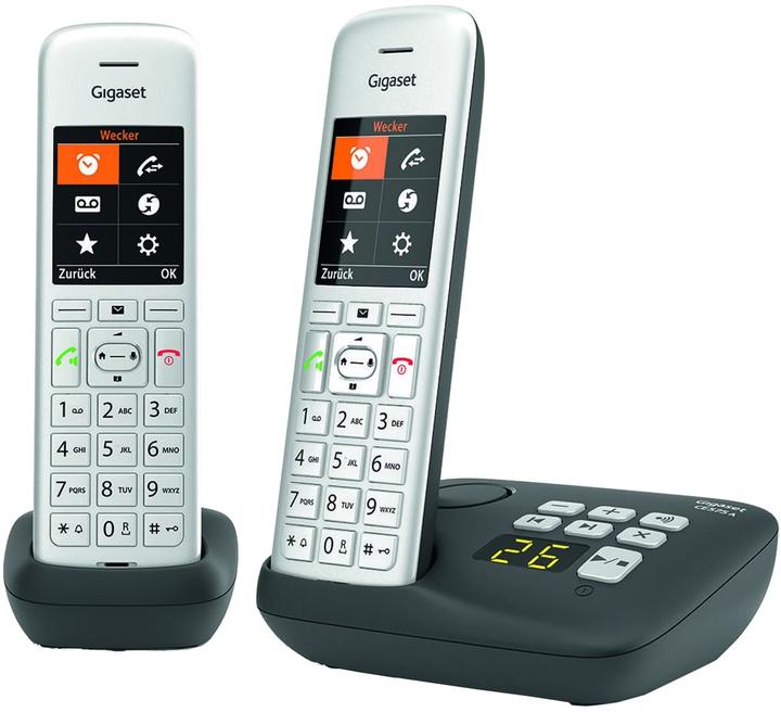 Actual product image Gigaset CE575 A Duo Ricevitore supplementare DECT Argento/Nero