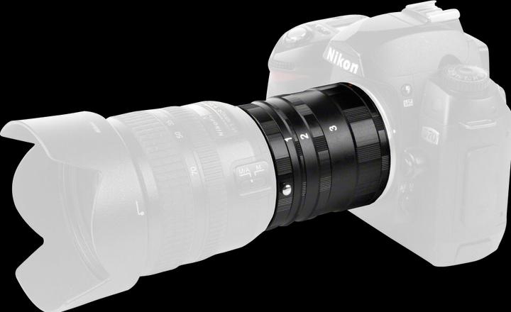 Actual product image Walimex Extension ring set macro for Nikon F