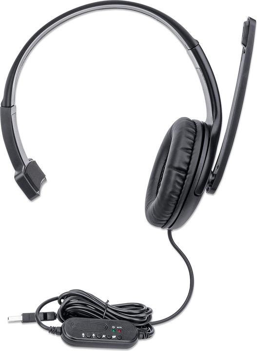 Image du produit Manhattan Casque USB mono (Filaire, USB-A)