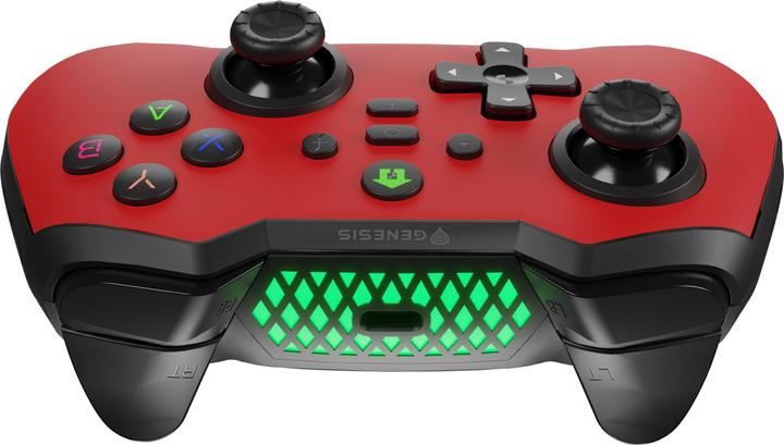 Immagine prodotto Genesis Gamepad MANGAN 400 cablato rosso/nero (Android, iOS, PC, Switch, Mac)