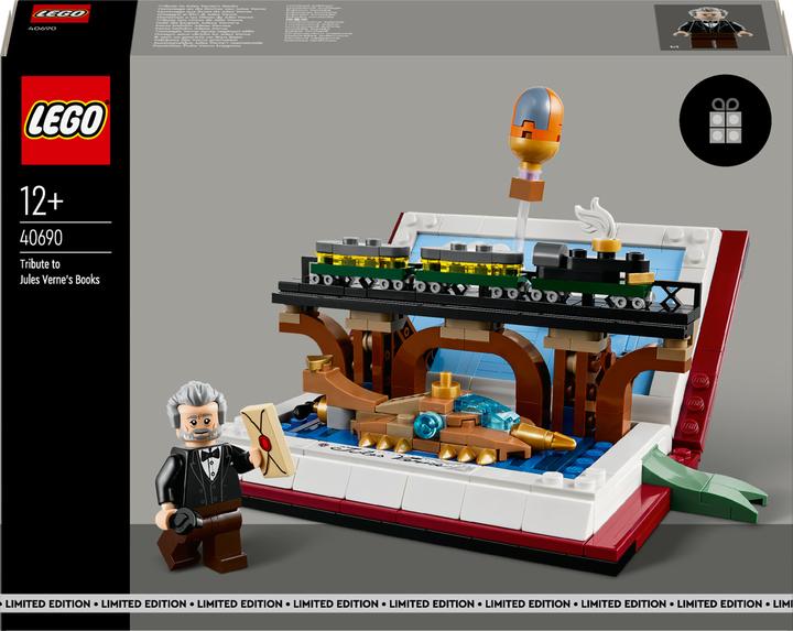 Image du produit LEGO Hommage aux livres de Jules Verne (40690, LEGO Ideas)
