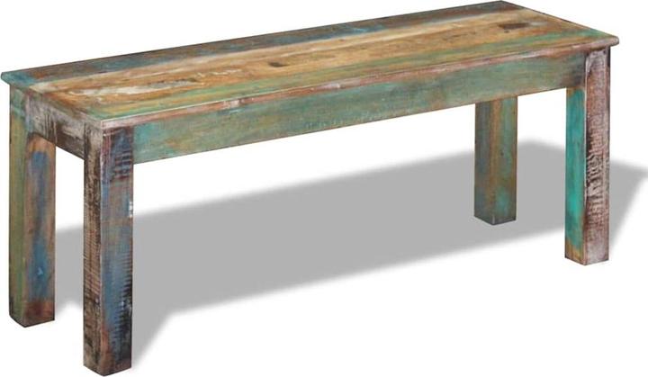 Image du produit VidaXL Bank Altholz 110x35x45 cm,Farbe: Mehrfarbig,Material (35 cm)