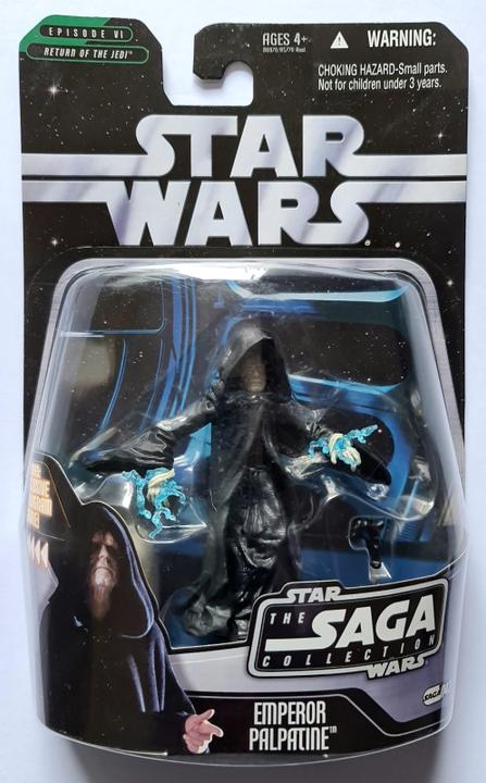 Actual product image Hasbro Star Wars The Saga Collection 043 Action Figure Emperor Palpatine