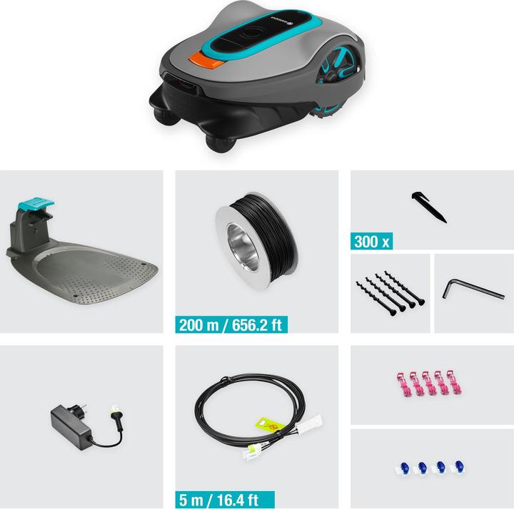 Actual product image Gardena Sileno Life (750 m²)