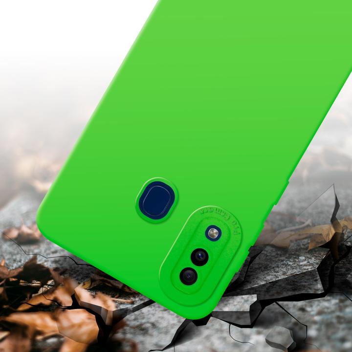 Actual product image Cadorabo Case for Samsung Galaxy A20 / A30 / M10s in TPU Fluid LM162 Style (Samsung Galaxy A20, Samsung Galaxy M10s, TCL A30)