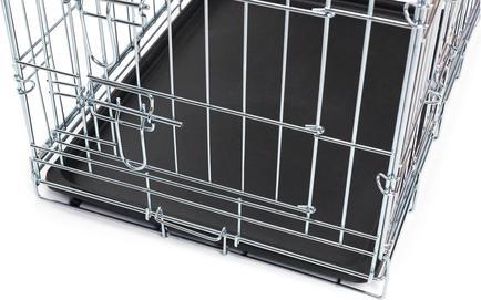 Immagine prodotto Beeztees Gabbia metallica a 2 porte (Gabbia per cani)