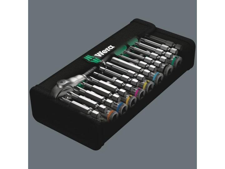 Produktbild Wera 8100 SA 6 Zyklop Speed-Knarrensatz (12 mm, 10  mm, 11 mm, 13 mm)
