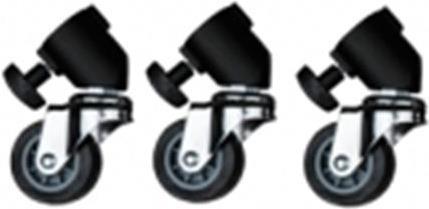 Produktbild Walimex pro Stativrollen Pro 3er Set (Stativfuss)