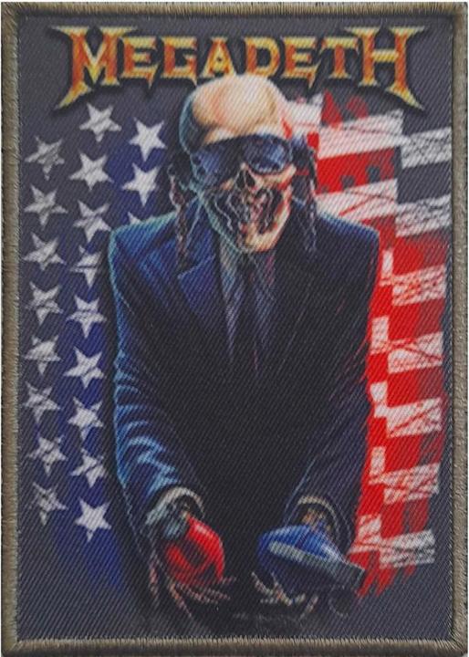 Megadeth Aufnäher zum Aufbügeln Grenade USA Polyester