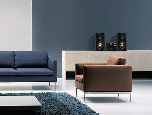 Image du produit Philips BTM2180 – microchaîne avec Bluetooth, CD, USB et tuner FM (Bluetooth, 2x 35 W)