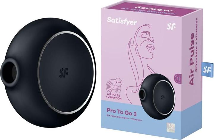 Actual product image Satisfyer Pro To Go 3 - Blue