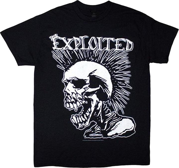 Immagine prodotto Universal Textiles Mohican Skull Maglietta Adulto Unisex (L)