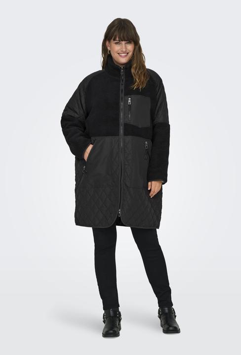 Actual product image Only High closed curve coat quilted jacket (M)