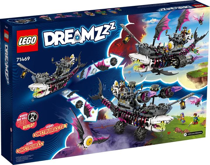 Actual product image LEGO Nightmare Shark Ship (71469, LEGO Dreamzzz)