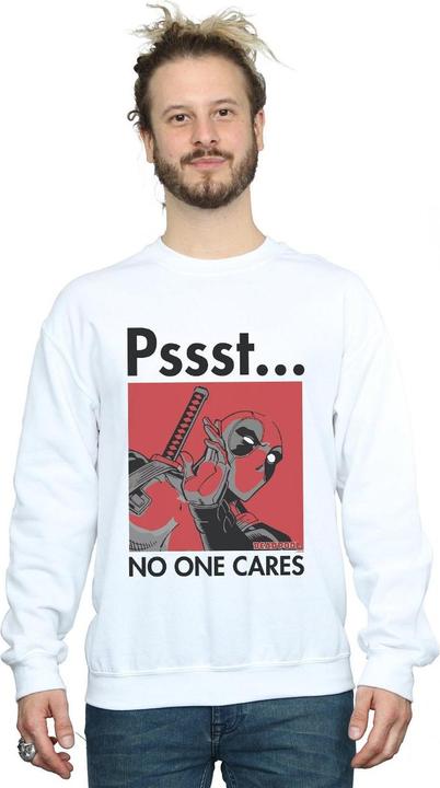 Immagine prodotto Deadpool No One Cares Felpa Uomo (L)