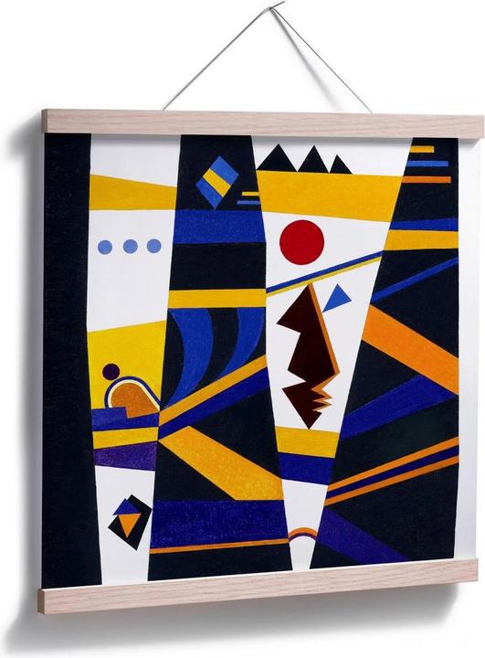 Produktbild Trenddeko Kandinsky - Bindung (120 x 120 cm)