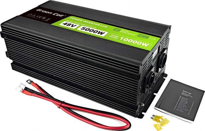 Immagine prodotto GreenCell Przetwornica LCD /10000W Czysty sinus z wywietlaczem
