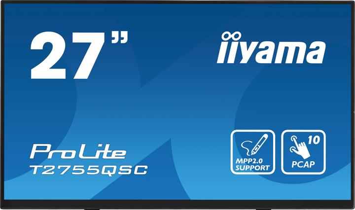 Actual product image iiyama 27" IPS Bonded PCAP 10P Touch, MPP2.0 (a (2560 x 1440 pixels, 27")