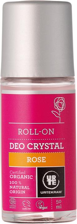 Urtekram Rosen-Deokristall Roll-On Bio (Roll-on, 50 ml)