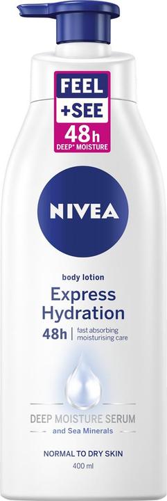 NIVEA Express Hydration Body Lotion w. pump 400ml (Körperlotion, 400 ml)