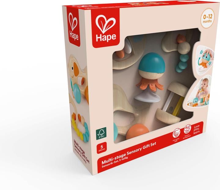 Actual product image Hape Multi-stage Sensory Gift Set