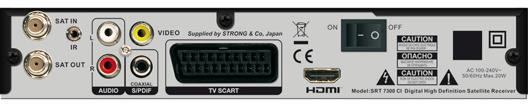 Produktbild Strong Srt-7300ci+ (DVB-S, DVB-S2)