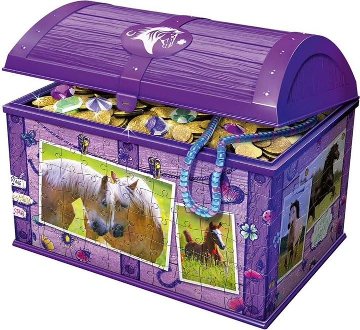 Immagine prodotto Ravensburger 3D - Cavalli del tesoro (216 pezzi)