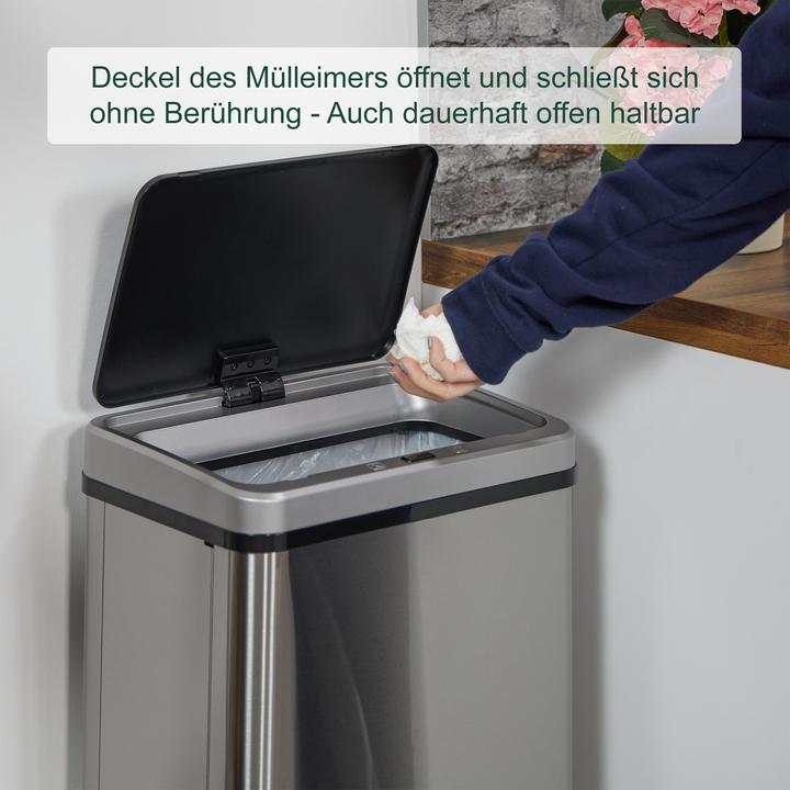Actual product image Relaxdays Sensor bin (60 l)