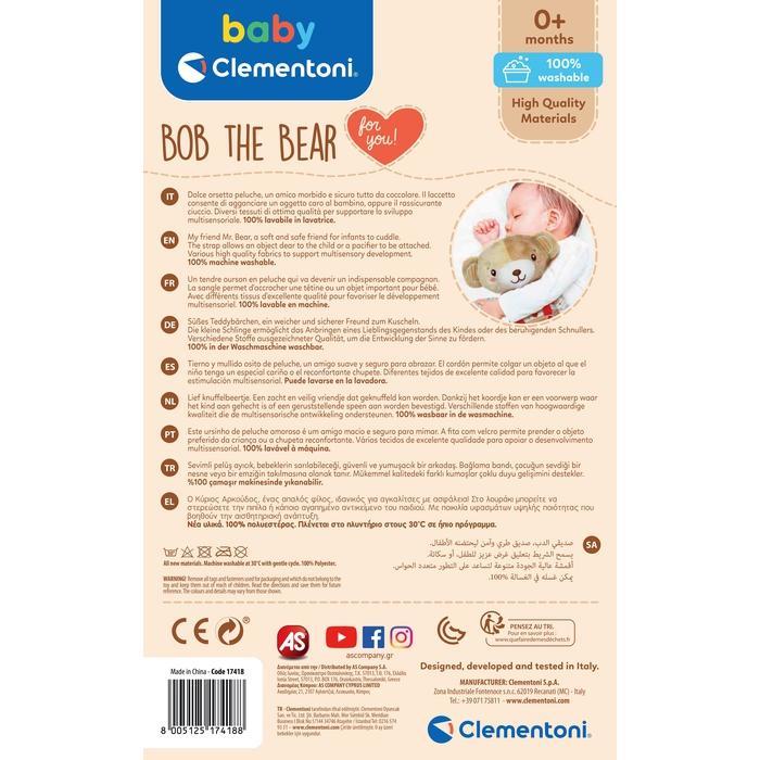 Image du produit Clementoni Bébé - Bob l'ourson (3.50 cm)