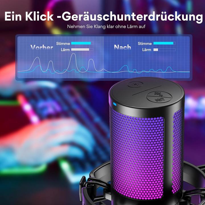 Actual product image Maono DGM20 USB microphone