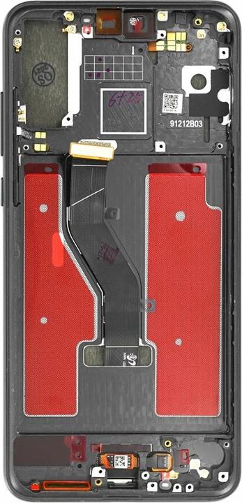 Produktbild OEM Display-Einheit + Rahmen für Huawei P20 Pro schwarz (Display, Huawei P20 Pro)