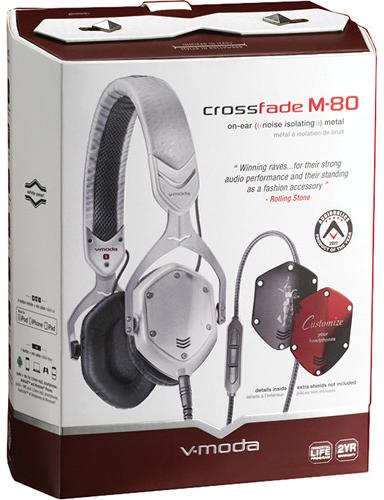 Immagine prodotto V-Moda Crossfade M-80 Shadow, perla (ANC, Cablato)