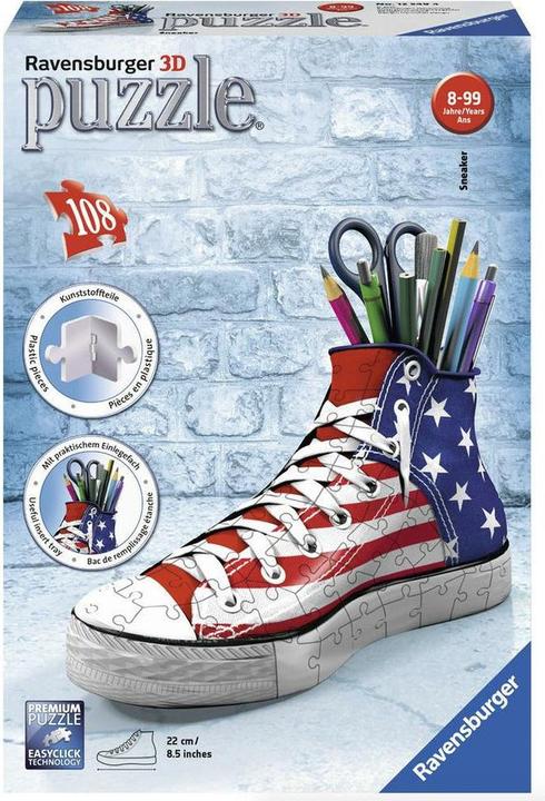 Immagine prodotto Ravensburger Bandiera delle scarpe da ginnastica (108 pezzi)