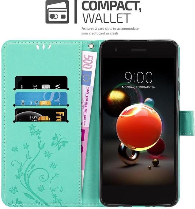 Image du produit Cadorabo Couverture du livre de fleurs (LG K8 2018)