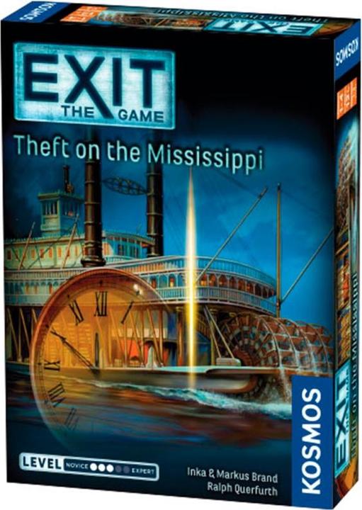 Thames & Kosmos EXIT: Theft on the Mississippi Brettspiel Strategie (Englisch)