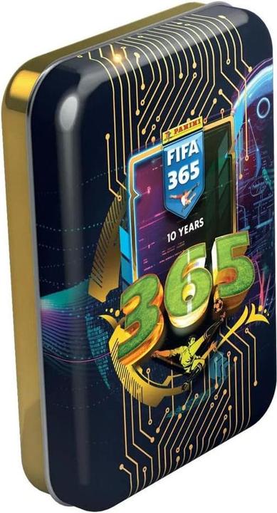 Actual product image Panini FIFA 365 Adrenalyn XL 2025 Trading Cards Pocket Tins Case (5) (English, Booster Pack)