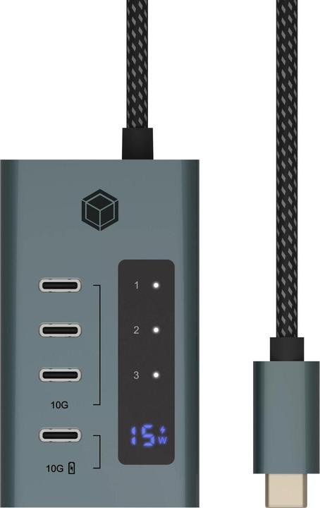 Produktbild Icy Box IB-HUB1454-C31 (USB-C, 4 Ports)