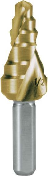 Actual product image Ruko Step drill. Inch. HSS TiN.3/8 - 1/2 HSS TiN 101 (3, 8 - 1, 2 inch)