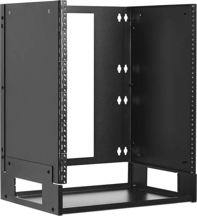 Immagine prodotto Eaton Staffa a parete 12U con ripiano per piccoli switch e patch panel con cerniera