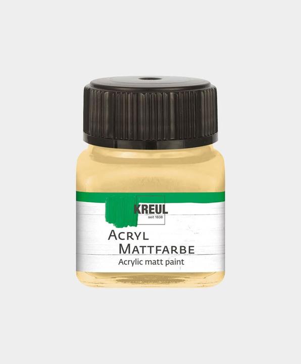 Immagine prodotto Kreul Vernice acrilica opaca, 20 ml (Cappuccino, 20 ml)