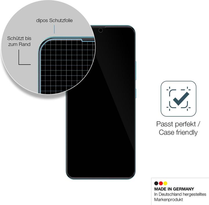 Actual product image Dipos Anti-Shock Screen Protector Clear (1 Piece, Cubot A1)